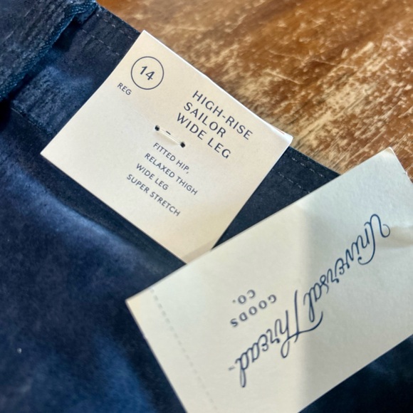 Universal Thread Wide Leg Pants - Dark Blue - Picture 2 of 6